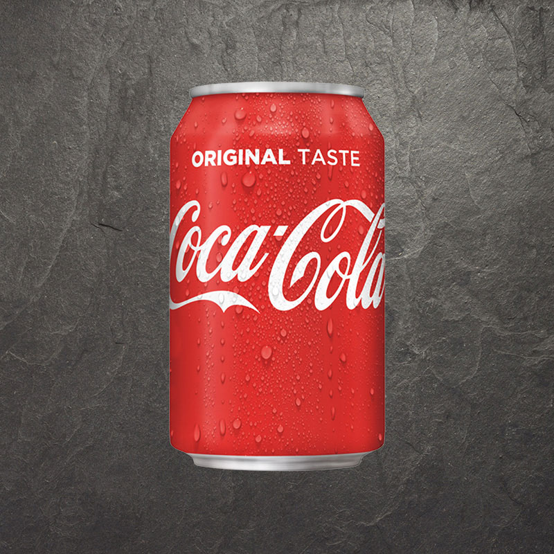 Blikje Coca Cola