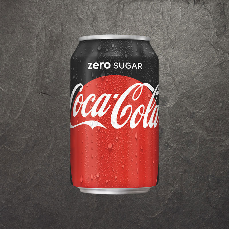 Blikje Coca Cola Zero