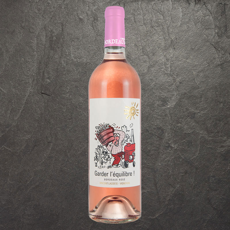 Rosé wijn van het huis