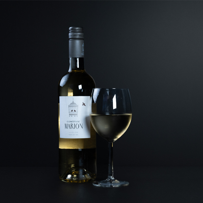 Wit van het huis glas